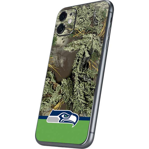 NFL Realtree Camo Seattle Seahawks iPhone 11 Skin